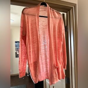 Salmon Madewell Cardigan